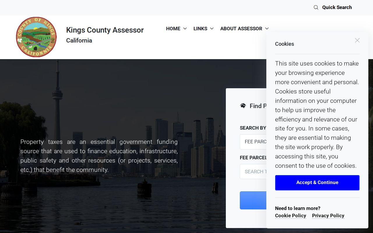 Lemoore people search Kings County assessor address lookup